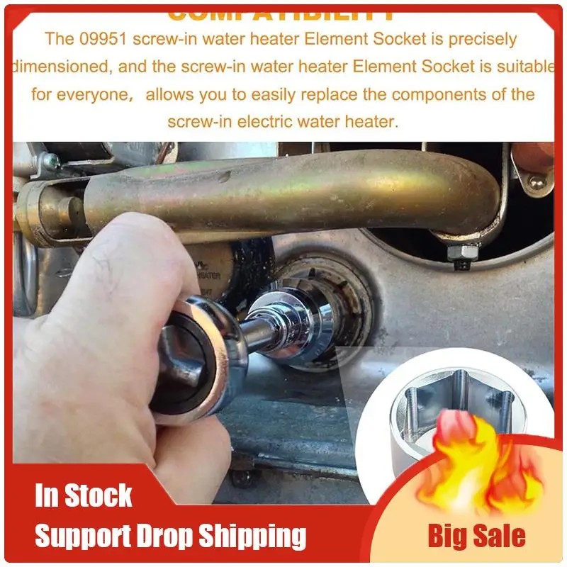 ~【IN Stock】09951 Water Heater Socket For RV Electric Water Heater Remover And Replacing Heater
~【IN Stock】09951 Water Heater Socket For RV Electric Water Heater Remover And Replacing Heater