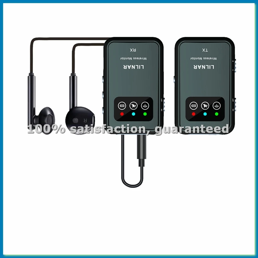 Wireless in Ear Monitor System 2.4 G Earphone Rechargeable Transmitter Receiver Support Stereo Mono Singer Studio-ABFT
Wireless in Ear Monitor System 2.4 G Earphone Rechargeable Transmitter Receiver Support Stereo Mono Singer Studio-ABFT