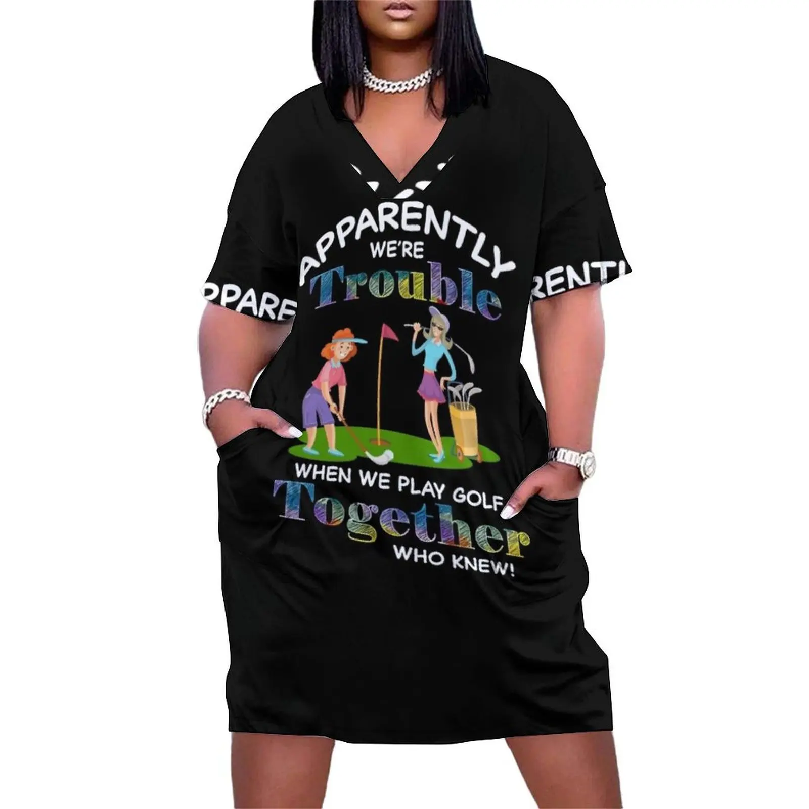 Golf Friends Best Friends Golf Gift For Golf Lovers Loose Pocket Dress beach dresses Dress for pregnant women
Golf Friends Best Friends Golf Gift For Golf Lovers Loose Pocket Dress beach dresses Dress for pregnant women