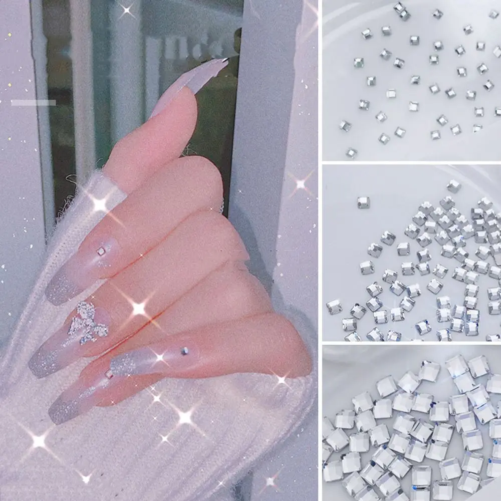 Crystal Nail Charms Gem Square Nail Rhinestones Nail Art Decoration 3D Manicure Accessories Square Nail Jewelry
Crystal Nail Charms Gem Square Nail Rhinestones Nail Art Decoration 3D Manicure Accessories Square Nail Jewelry
