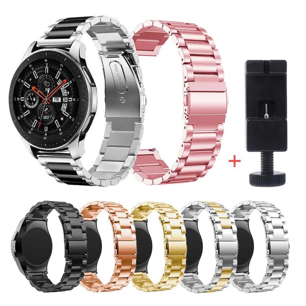 Металлический ремешок 22 мм для Samsung Galaxy Watch 46 мм Gear S3, ремешок из нержавеющей стали для Huawei Watch GT 3/2 46 мм
Металлический ремешок 22 мм для Samsung Galaxy Watch 46 мм Gear S3, ремешок из нержавеющей стали для Huawei Watch GT 3/2 46 мм