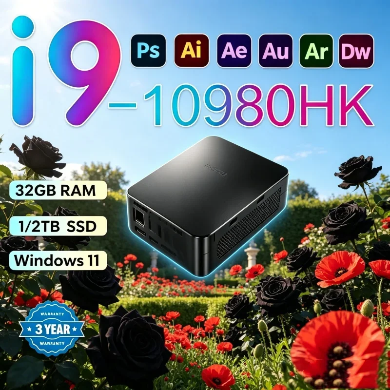 2026 Refulgent Falcon MINI PC Equipped With Windows 11 Pro Core I9 10980HK RAM 1TB SSD WIFI 6 BT5.2 4K HD Uncomplicated
2026 Refulgent Falcon MINI PC Equipped With Windows 11 Pro Core I9 10980HK RAM 1TB SSD WIFI 6 BT5.2 4K HD Uncomplicated