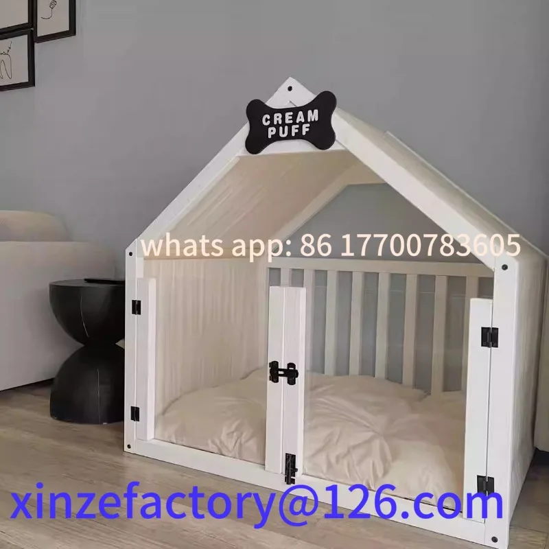 Customizable Kennel villa indoor solid wood cat nest removable and washable luxury four-season universal warmth
Customizable Kennel villa indoor solid wood cat nest removable and washable luxury four-season universal warmth