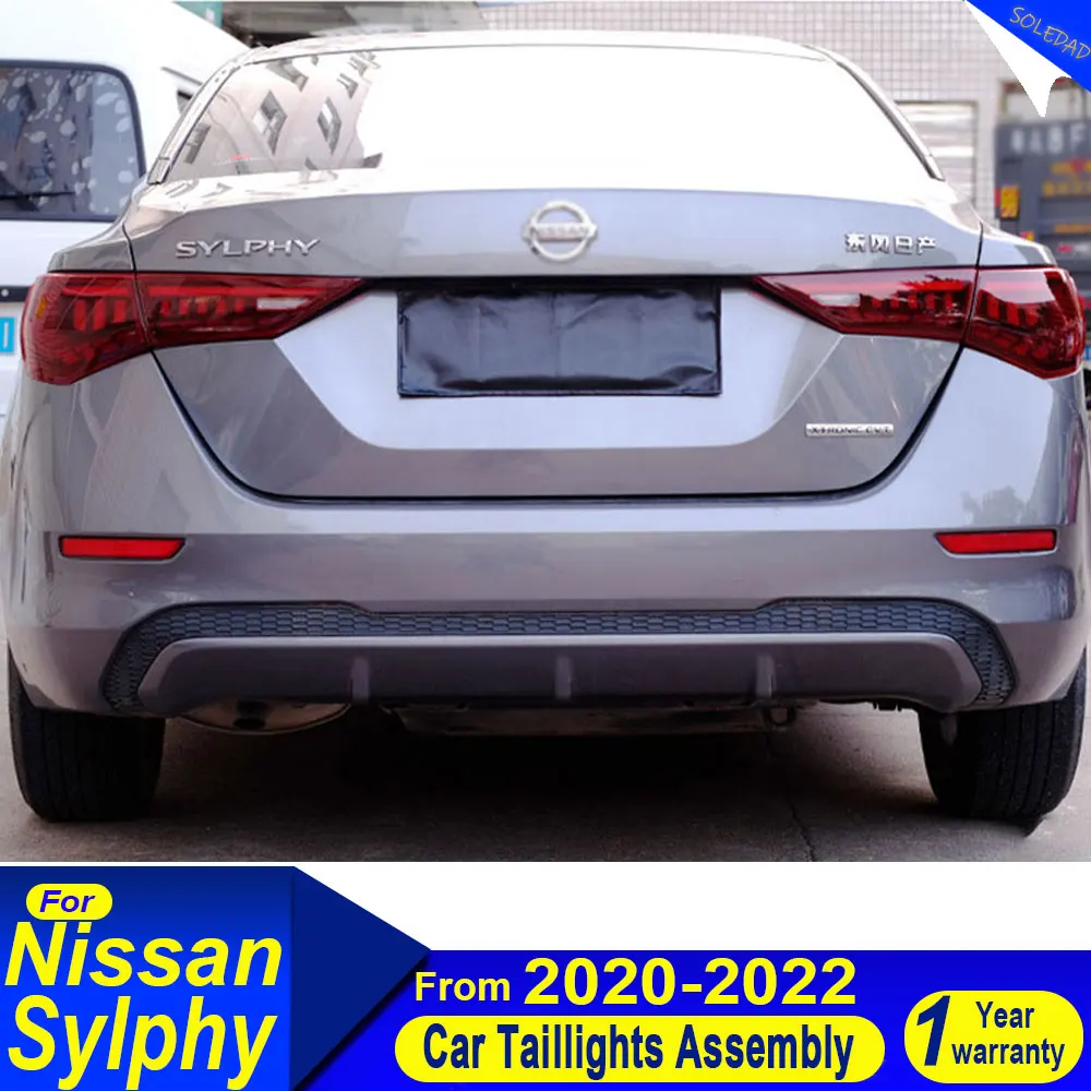 Для Nissan Sylphy 2020-2023: Светодиодные задние фонари с ДХО и сигналами поворота, автомобильные аксессуары Plug and Play
Для Nissan Sylphy 2020-2023: Светодиодные задние фонари с ДХО и сигналами поворота, автомобильные аксессуары Plug and Play