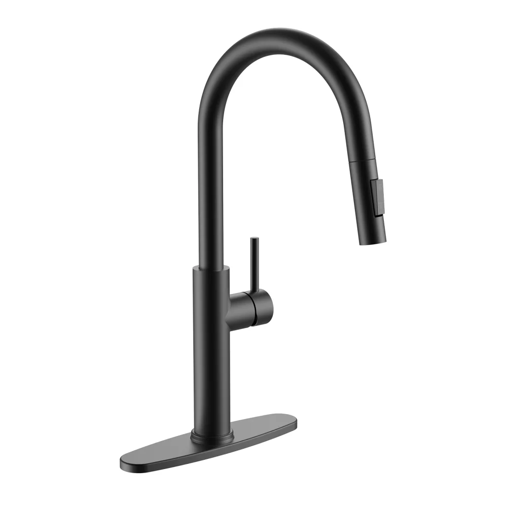 Kitchen Faucet with Pull Down Sprayer Matte Black
Kitchen Faucet with Pull Down Sprayer Matte Black