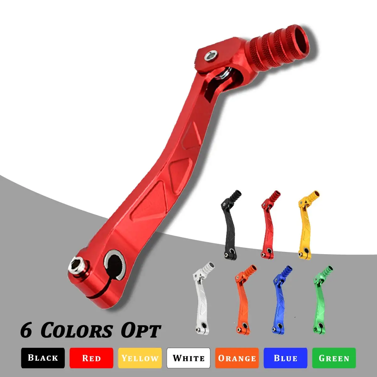 Folding Gear Shifter Shift Lever CNC Aluminum Gear Shifter Shift Lever For XR50 XR80 CRF50 CRF70 125cc Pit Dirt Bike Motorcycle
Folding Gear Shifter Shift Lever CNC Aluminum Gear Shifter Shift Lever For XR50 XR80 CRF50 CRF70 125cc Pit Dirt Bike Motorcycle