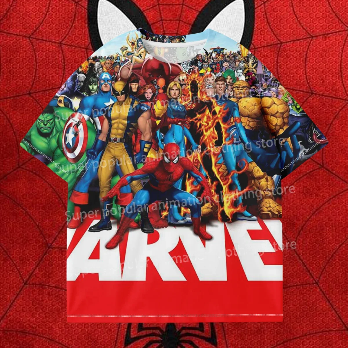 Marvel Man T-shirts Spider-Man 3D Printed Avengers Boys Tops Casual Sports Children's Clothing Summer Short Sleeves Cosplay
Marvel Man T-shirts Spider-Man 3D Printed Avengers Boys Tops Casual Sports Children's Clothing Summer Short Sleeves Cosplay