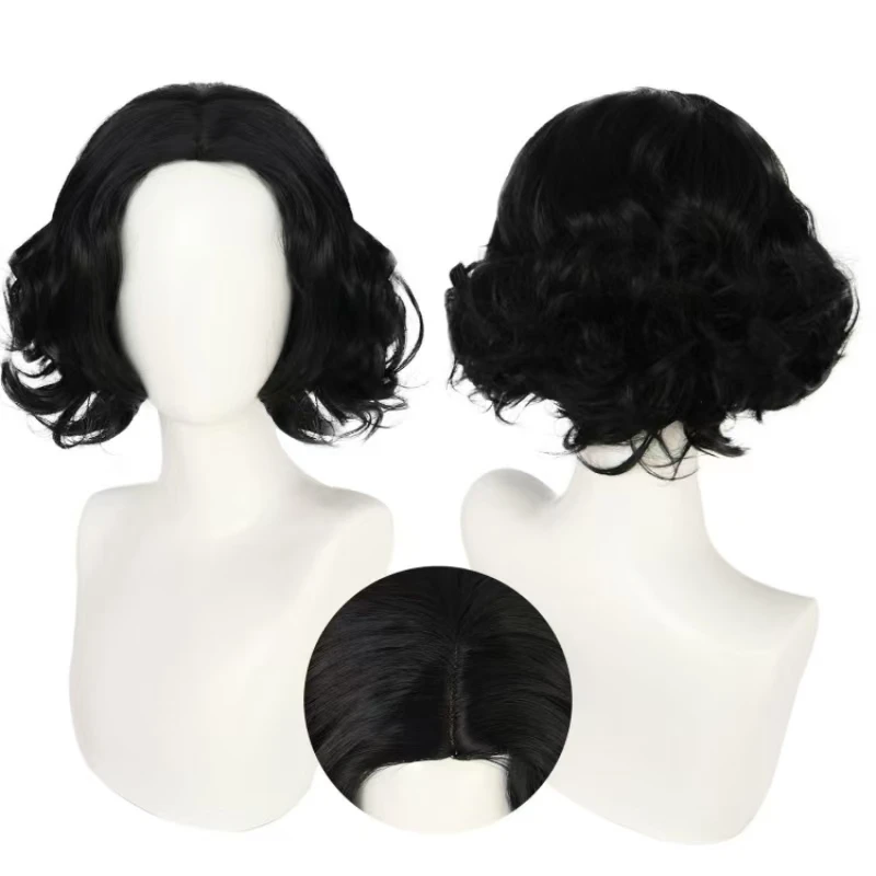 Anime cosplay wig All Purpose Short Black Curly Wig Heat Resistant Synthetic Hair WIth Rose net Halloween Carnival Party wigs
Anime cosplay wig All Purpose Short Black Curly Wig Heat Resistant Synthetic Hair WIth Rose net Halloween Carnival Party wigs