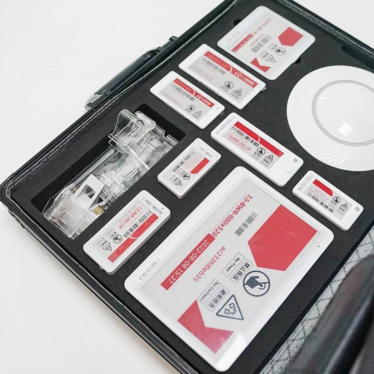 NEW Electronic Sign ESL 2.1 7.5inch Eink Electronic Shelf Labels Demo Kit Test Sample for School Office Supermarket Warehouse
NEW Electronic Sign ESL 2.1 7.5inch Eink Electronic Shelf Labels Demo Kit Test Sample for School Office Supermarket Warehouse