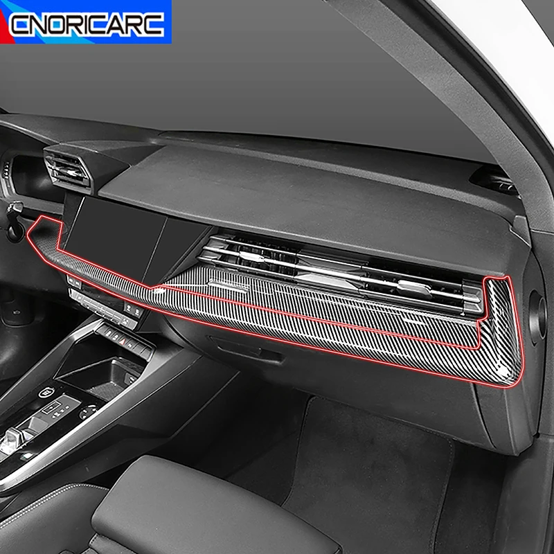 Car Accessories Center Console Dashboard Co-pilot Panel Frame Decoration Sticker Carbon Fiber Color Trim For Audi A3 8Y 2021-22
Car Accessories Center Console Dashboard Co-pilot Panel Frame Decoration Sticker Carbon Fiber Color Trim For Audi A3 8Y 2021-22