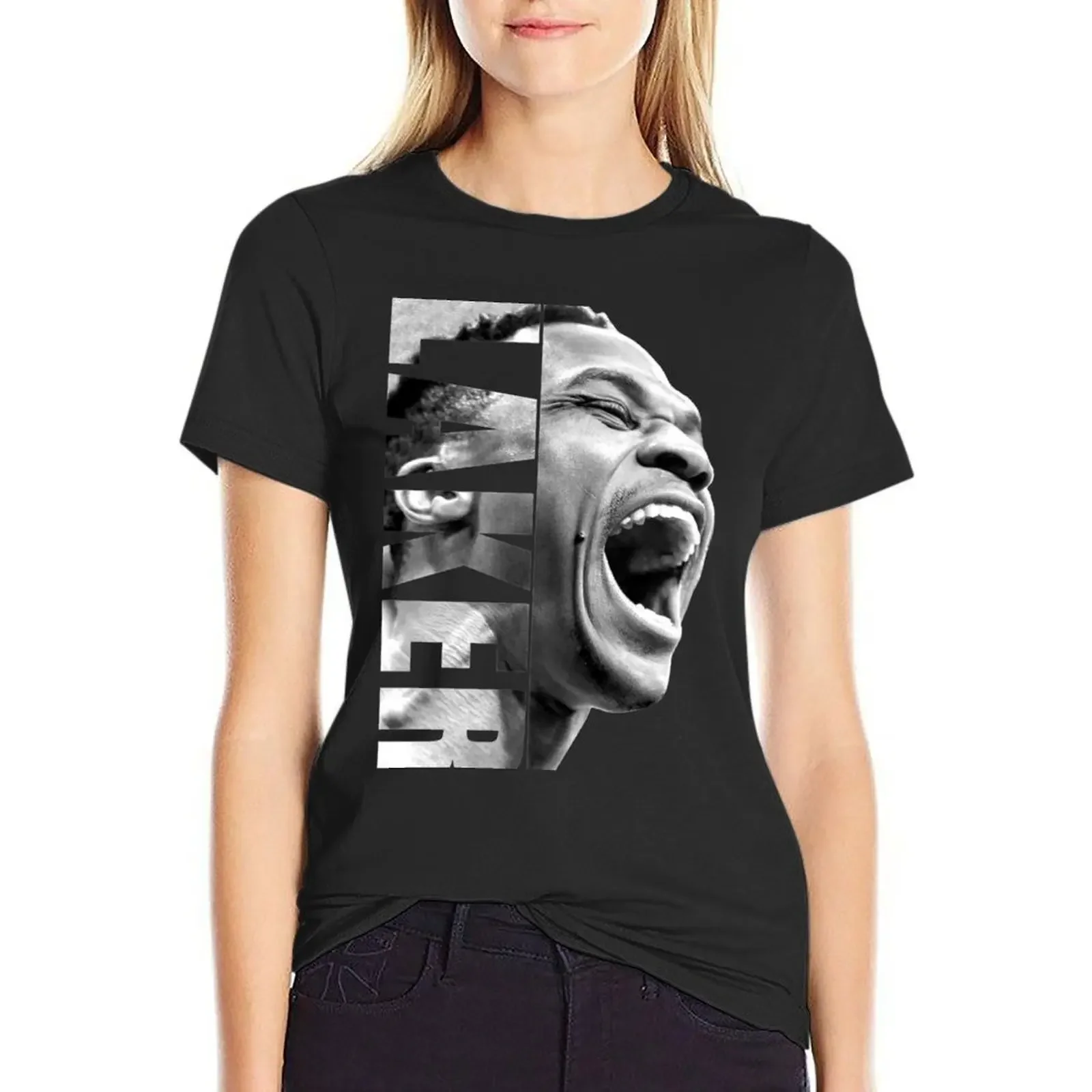 Russel Westbrook - LAKER T-Shirt sports fans vintage clothes shirts graphic tees Woman T-shirts
Russel Westbrook - LAKER T-Shirt sports fans vintage clothes shirts graphic tees Woman T-shirts