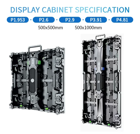 Outdoor/Indoor Backdrop Backstage Display Event P1.5 P1.9 P2.5 P2.6 P3.91 P4.81 Truss Hanging Video Wall Stage Led Screen
Outdoor/Indoor Backdrop Backstage Display Event P1.5 P1.9 P2.5 P2.6 P3.91 P4.81 Truss Hanging Video Wall Stage Led Screen