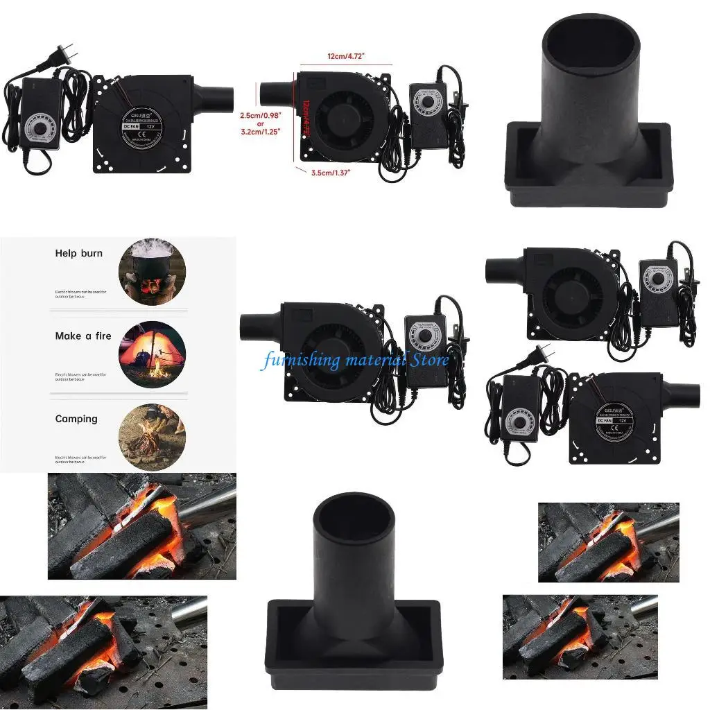 Y5GD Air Blower, Electric Portable Blower Grill Starter 41cfm Air Volume
Y5GD Air Blower, Electric Portable Blower Grill Starter 41cfm Air Volume