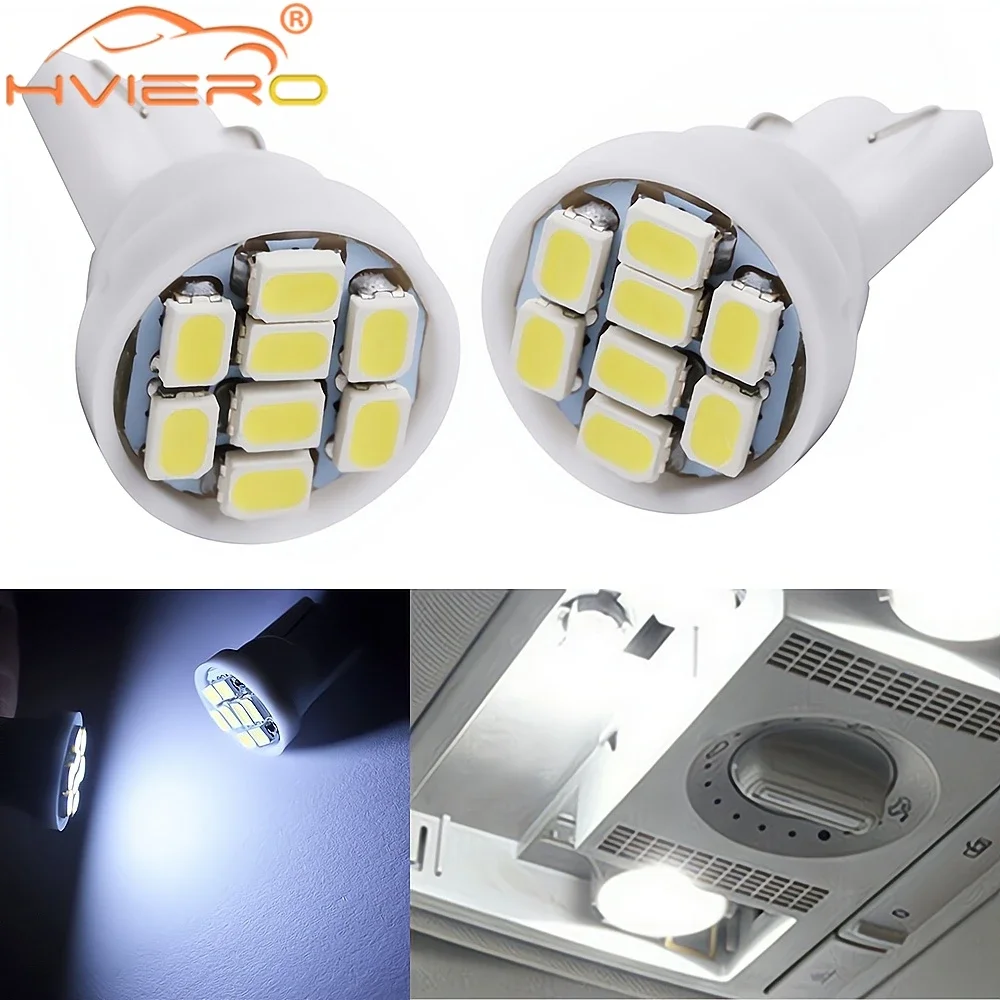 10Pcs Car Running Lighting General T10 1206 8SMD Wedge Patch Gap Lamp Model Reading Signal Instrument Light Waterproof Universal
10Pcs Car Running Lighting General T10 1206 8SMD Wedge Patch Gap Lamp Model Reading Signal Instrument Light Waterproof Universal