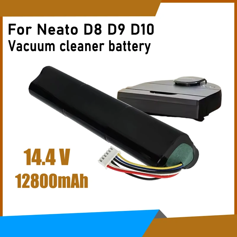 14.4V 12800mAh lithium-ion battery, battery replacement for Neato D8 D9 D10 robot vacuum cleaner
14.4V 12800mAh lithium-ion battery, battery replacement for Neato D8 D9 D10 robot vacuum cleaner
