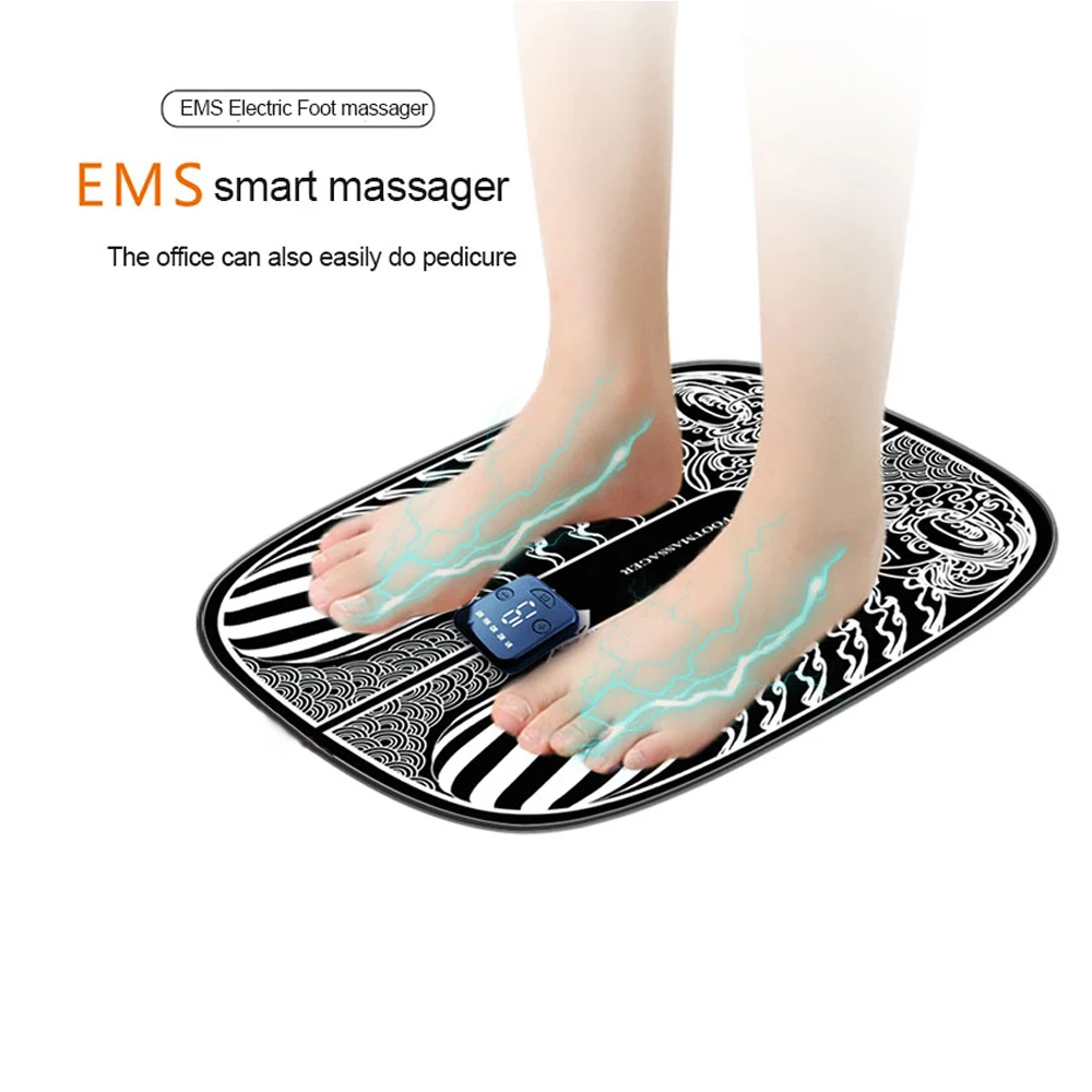 Remote Control EMS Foot Massager Pad Pulse Physiotherapy Micro-current Electric Feet Massage Mat Muscle Stimulator Relieve Pain
Remote Control EMS Foot Massager Pad Pulse Physiotherapy Micro-current Electric Feet Massage Mat Muscle Stimulator Relieve Pain