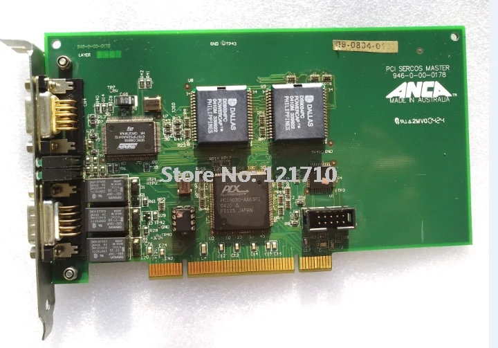 Industrial equipment board ANCA PCI SERCOS MASTER board 946-0-00-0178 09-0804-013
Industrial equipment board ANCA PCI SERCOS MASTER board 946-0-00-0178 09-0804-013