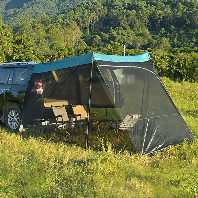 Rear lift tent breathable anti-mosquito, windproof and rainproof off-road vehicle travel mesh yarn
Rear lift tent breathable anti-mosquito, windproof and rainproof off-road vehicle travel mesh yarn