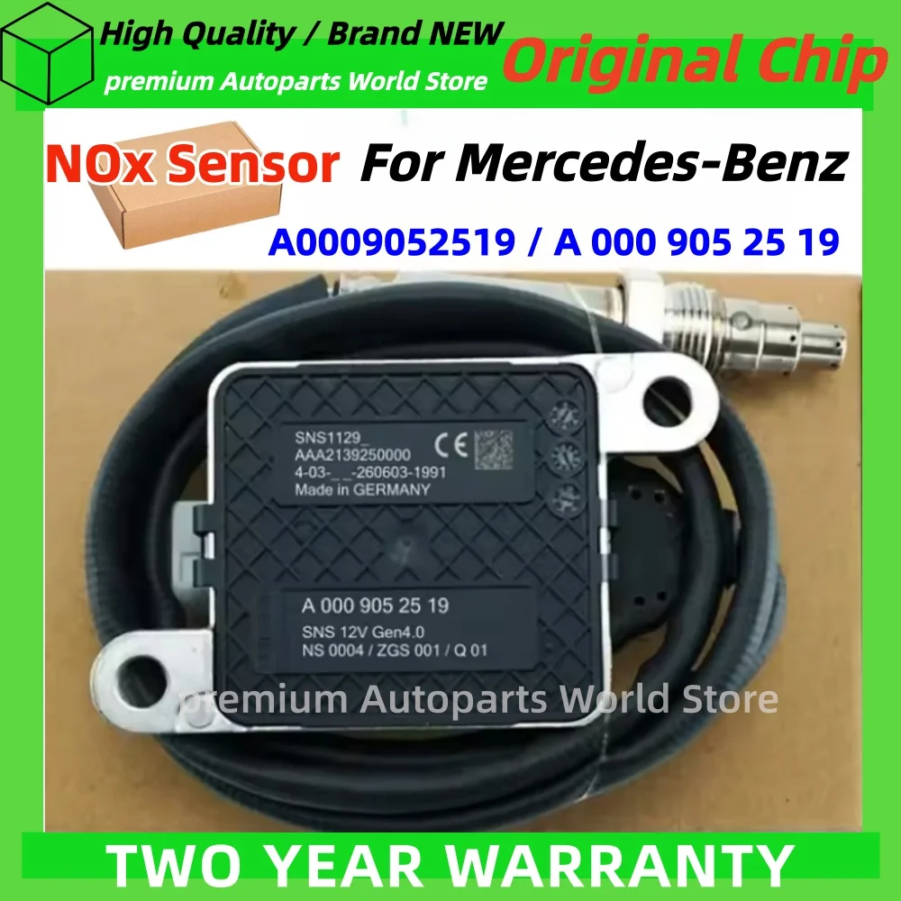 A0009052519 0009052519 Nitrogen Oxygen NOx Sensor 12V for Mercedeces Benz SLC SLK GLC
A0009052519 0009052519 Nitrogen Oxygen NOx Sensor 12V for Mercedeces Benz SLC SLK GLC
