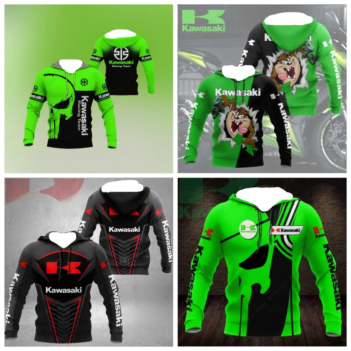 2025 New Spring and Autumn 3D Print Kawasaki Ninja Motorcycle Riding Off-Road Pullover Extreme Sports Adventure Unisex Hoodie
2025 New Spring and Autumn 3D Print Kawasaki Ninja Motorcycle Riding Off-Road Pullover Extreme Sports Adventure Unisex Hoodie