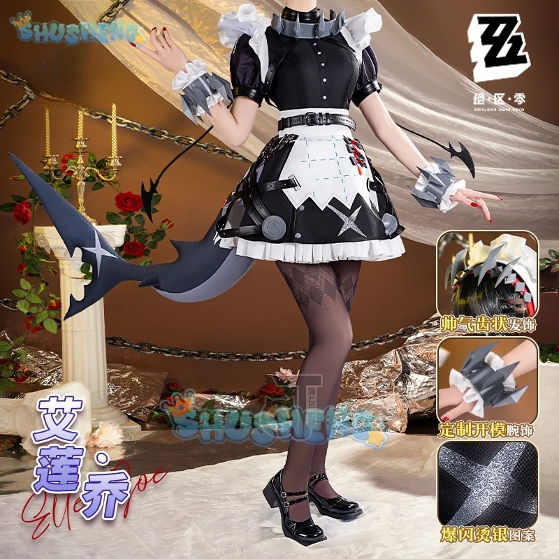 Zenless Zone Zero cos Victoria Housekeeping Ellen Joe Cosplay Full set of maid attire for women
Zenless Zone Zero cos Victoria Housekeeping Ellen Joe Cosplay Full set of maid attire for women