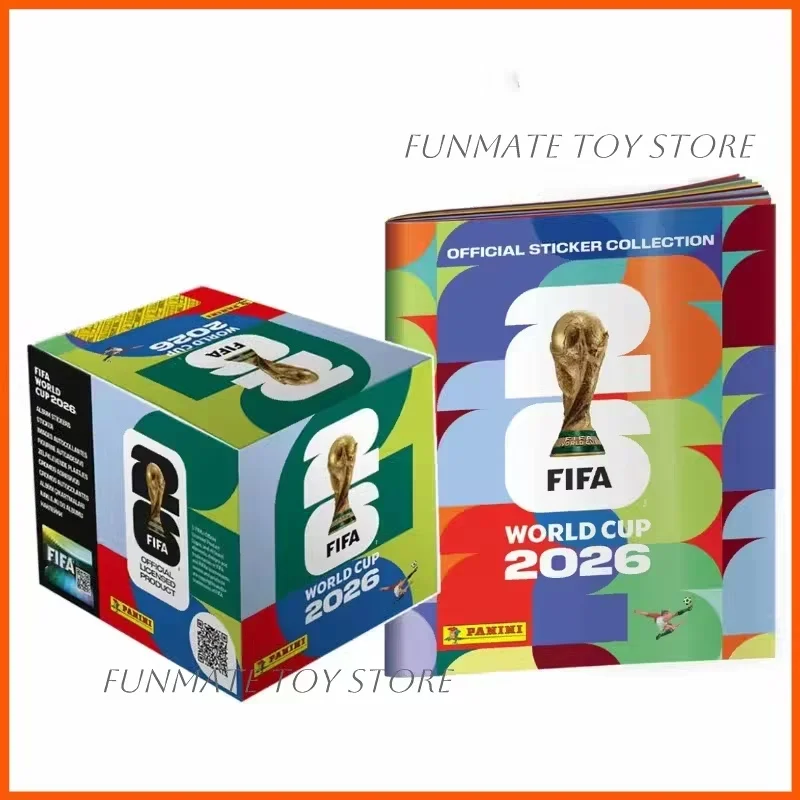 IN STOCK Panini 2026 Fifa World Cup Official Sticker Collection Football Star Collectible Card Gifts For Football Fans Blind Box
IN STOCK Panini 2026 Fifa World Cup Official Sticker Collection Football Star Collectible Card Gifts For Football Fans Blind Box