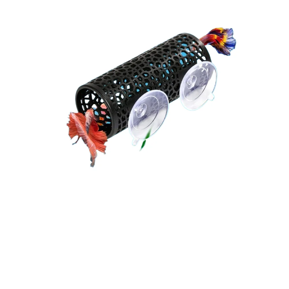 1 pc Betta Fish Tunnel Toy Hollow Sleeping Tube with Suction Cup Betta Hammock Hidden Resting Tube for Fish Tank Decorations
1 pc Betta Fish Tunnel Toy Hollow Sleeping Tube with Suction Cup Betta Hammock Hidden Resting Tube for Fish Tank Decorations