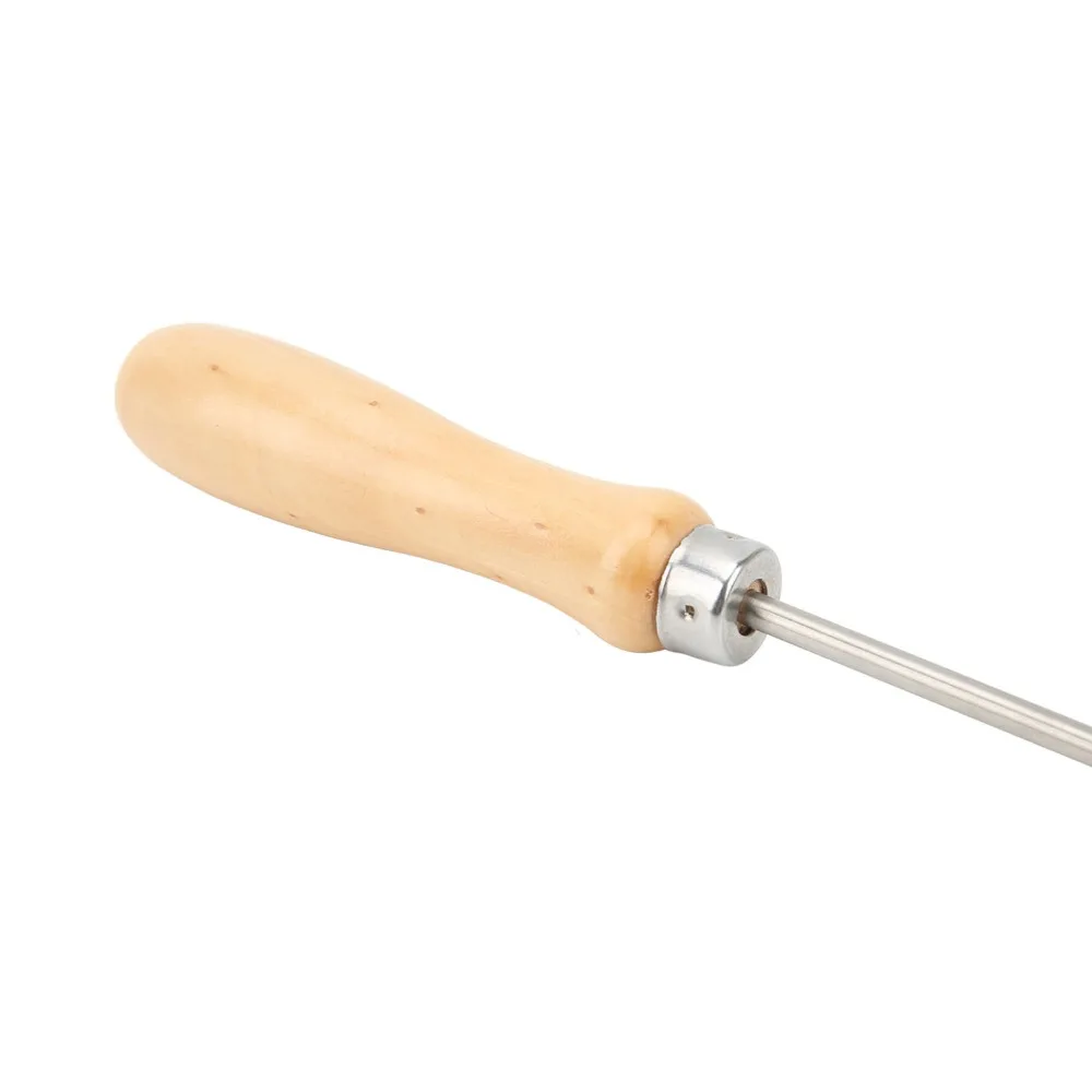 Portable Racket Stringing Awl Universal Wooden Handle Tennis Racquet Stringing Awl Racket Stringing Tool Tennis Rackets