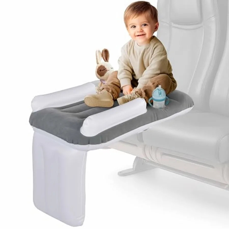 Toddler Airplane Bed - Inflatable Baby Airplane Bed for Toddler with Safety Belt, Travel Bag, Air Pump, Fast-Inflating Valves,
Toddler Airplane Bed - Inflatable Baby Airplane Bed for Toddler with Safety Belt, Travel Bag, Air Pump, Fast-Inflating Valves,