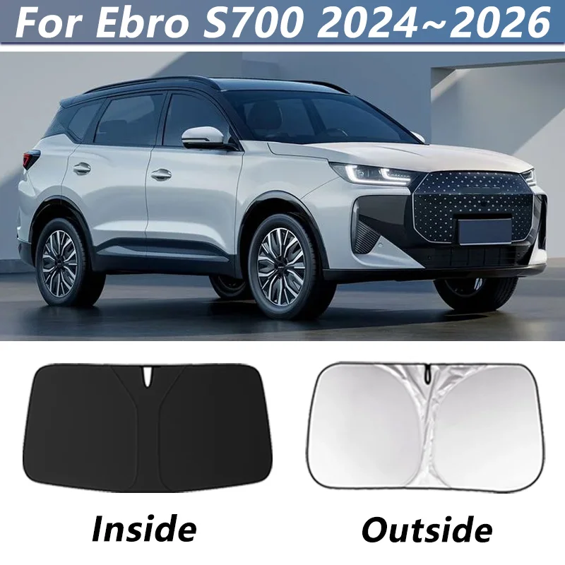 Front Sunshade For Ebro S700 2024 2025 2026 Tiggo 7 L 7 Pro Max Anti-UV Car Windshield Sun Visors Protection Auto Accessories
Front Sunshade For Ebro S700 2024 2025 2026 Tiggo 7 L 7 Pro Max Anti-UV Car Windshield Sun Visors Protection Auto Accessories
