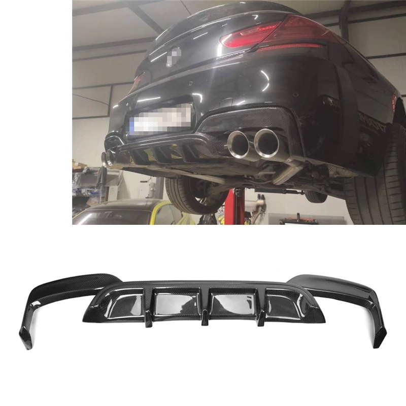 AK Style Carbon Fiber Rear Bumper Diffuser lips For BMW 6 Series F06 F12 F13 M6 Car Bumpers
AK Style Carbon Fiber Rear Bumper Diffuser lips For BMW 6 Series F06 F12 F13 M6 Car Bumpers
