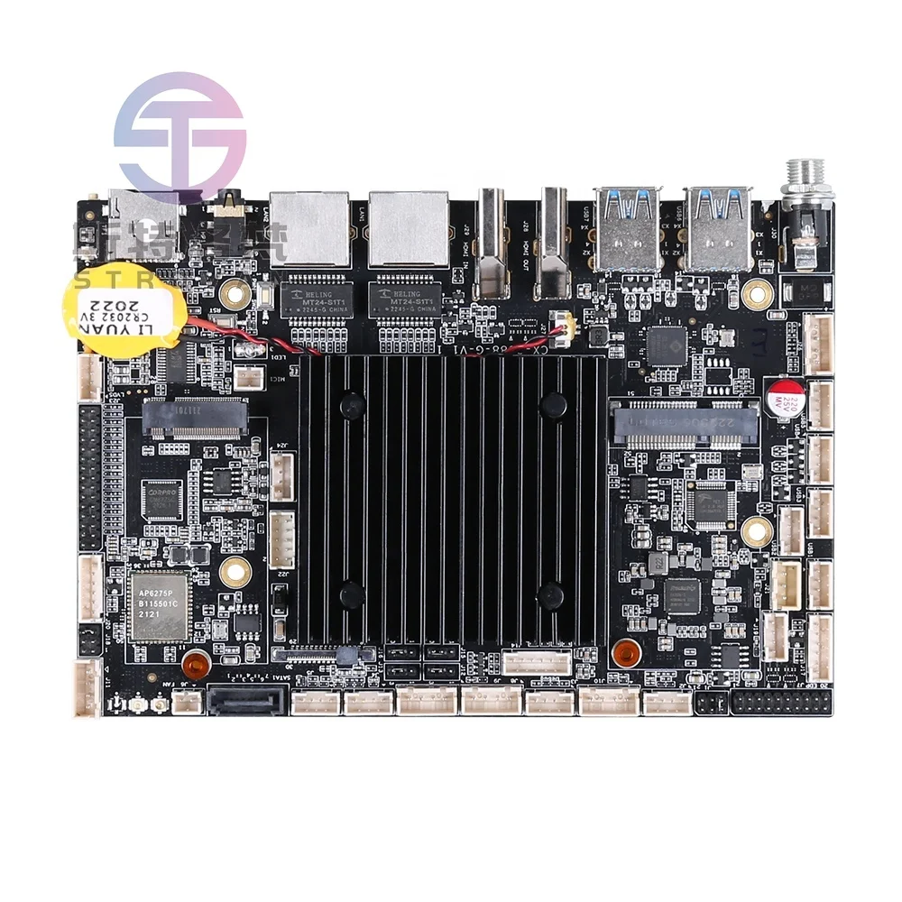 Industrial Grade RK3588 8K AI Mini-ITX Mainboard WiFi 6 Onboard DC POE Power Support Android 12 OS Firmware Upgrade
Industrial Grade RK3588 8K AI Mini-ITX Mainboard WiFi 6 Onboard DC POE Power Support Android 12 OS Firmware Upgrade