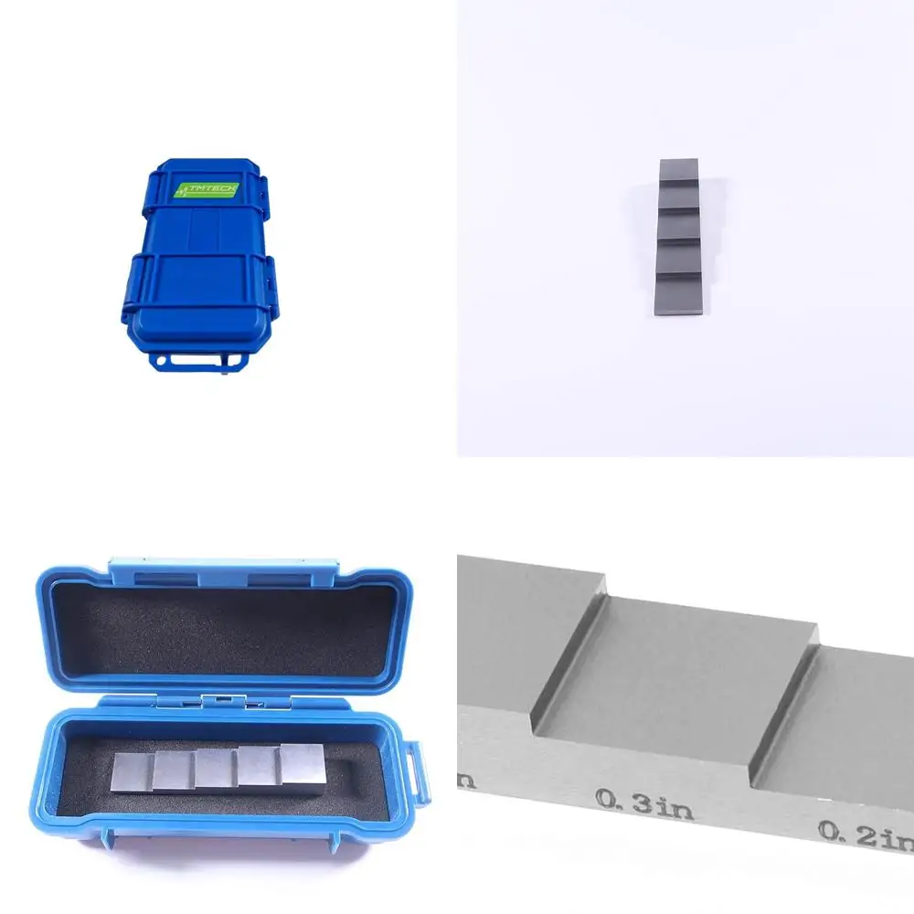 Калибровочный блок стального толщиномера, 5 ступеней от 0,1 до 0,5, с корпусом из АБС-пластика и сертификатом
Калибровочный блок стального толщиномера, 5 ступеней от 0,1 до 0,5, с корпусом из АБС-пластика и сертификатом