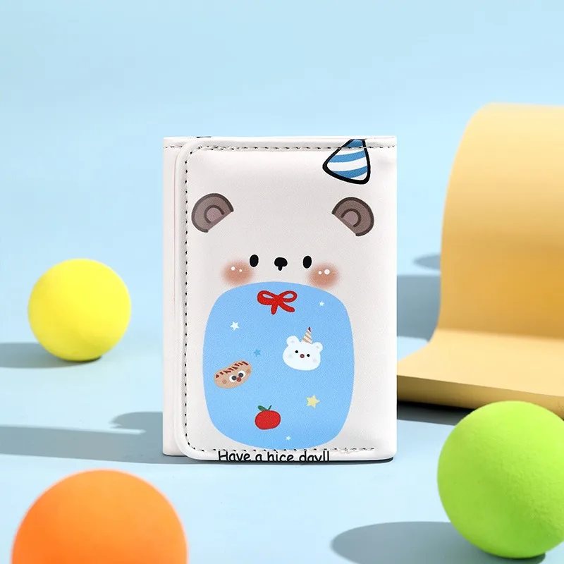 PU Leather Women's Cute Wallet Female Small Short Purse Ladies Card Holder Money Bag Creative Fashion Wallet Girls Gift
PU Leather Women's Cute Wallet Female Small Short Purse Ladies Card Holder Money Bag Creative Fashion Wallet Girls Gift