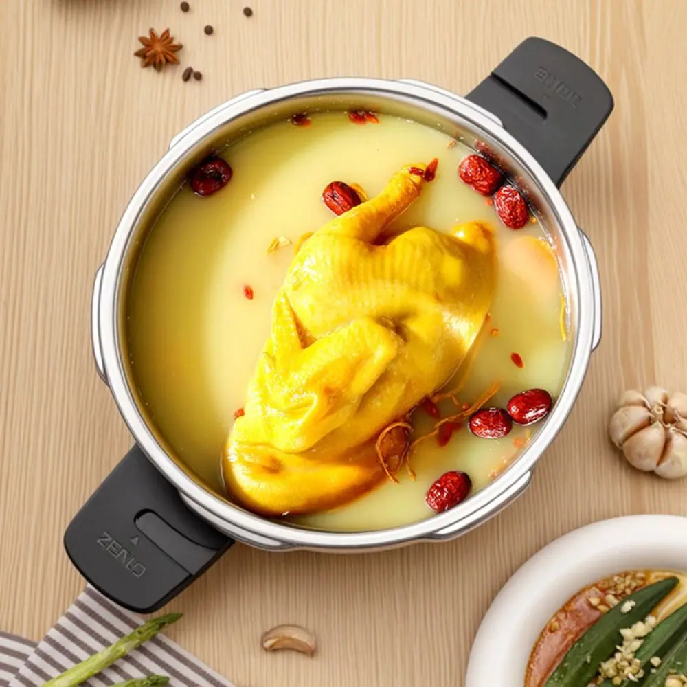 Durable 304 Stainless Steel Mini Pressure Pot Double Handle Household Pressure Cooker Universal Thickened Soup Pot Porridge
Durable 304 Stainless Steel Mini Pressure Pot Double Handle Household Pressure Cooker Universal Thickened Soup Pot Porridge