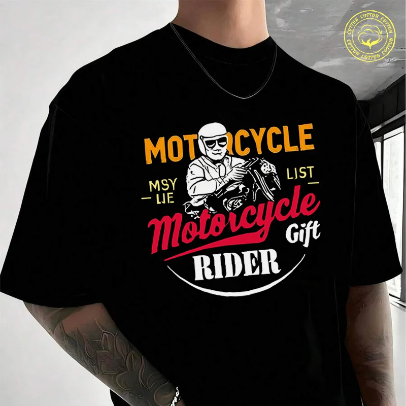 Men Cotton T-Shirt Vintage Motorcycle Retro Biker Moto T Shirt O-neck Short Sleeve Tees Fashion Hip Hop Tshirt
Men Cotton T-Shirt Vintage Motorcycle Retro Biker Moto T Shirt O-neck Short Sleeve Tees Fashion Hip Hop Tshirt