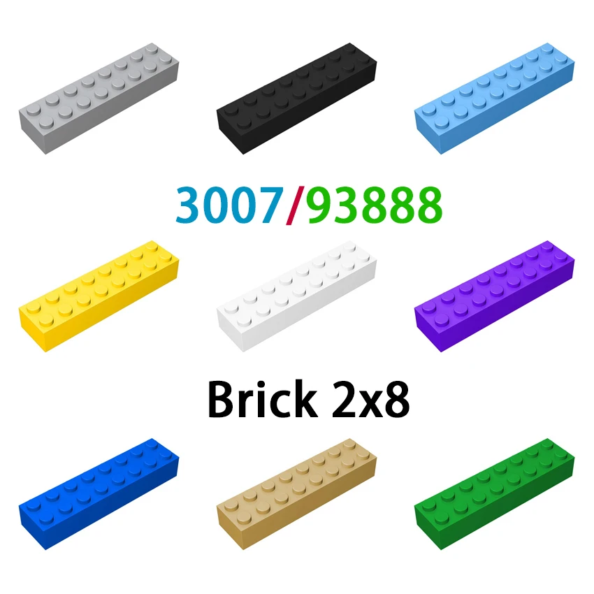Aquaryta 40/20/10pcs Bricks 2x8 DIY Building Blocks Educational Creative Size Compatible With 93888 Toys for Children 3007
Aquaryta 40/20/10pcs Bricks 2x8 DIY Building Blocks Educational Creative Size Compatible With 93888 Toys for Children 3007