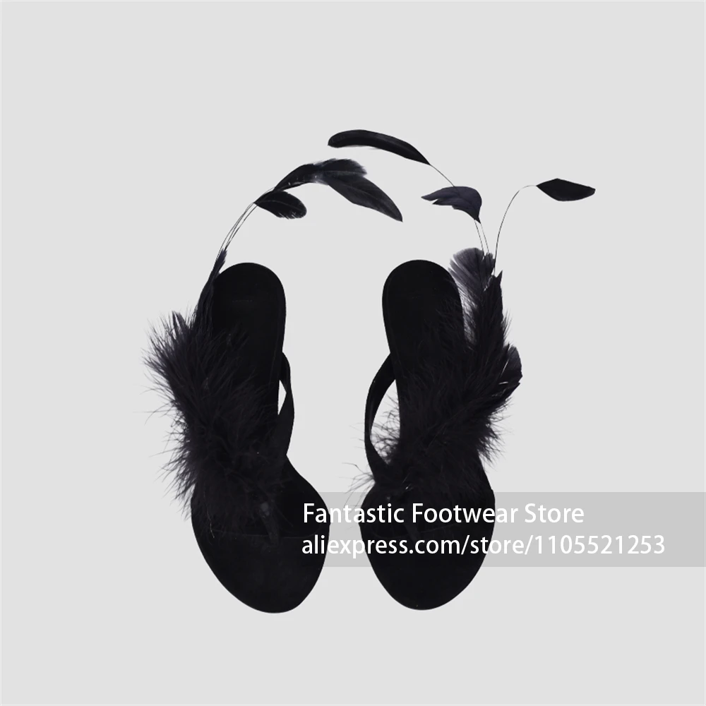 Yellow Suede Fluffy Feather Stiletto Heel Mules Open Toe Backless Slip On High Heeled Sandals for Party Evening Club Dress Shoes
Yellow Suede Fluffy Feather Stiletto Heel Mules Open Toe Backless Slip On High Heeled Sandals for Party Evening Club Dress Shoes