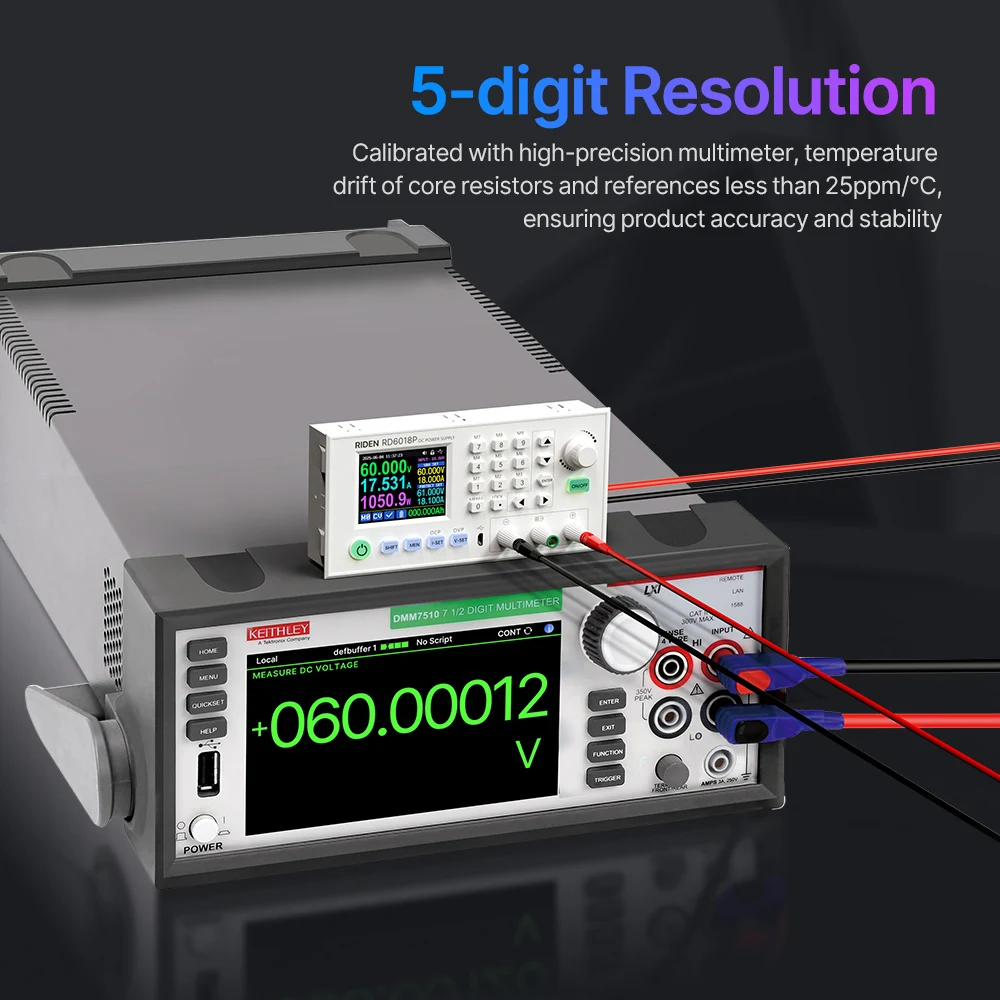 RD6018P/RD6018P-W Источник питания с цифровым управлением 60 В 18 А постоянного тока Регулируемый понижающий источник питания с регулируемым напряжением понижающий преобразователь
RD6018P/RD6018P-W Источник питания с цифровым управлением 60 В 18 А постоянного тока Регулируемый понижающий источник питания с регулируемым напряжением понижающий преобразователь