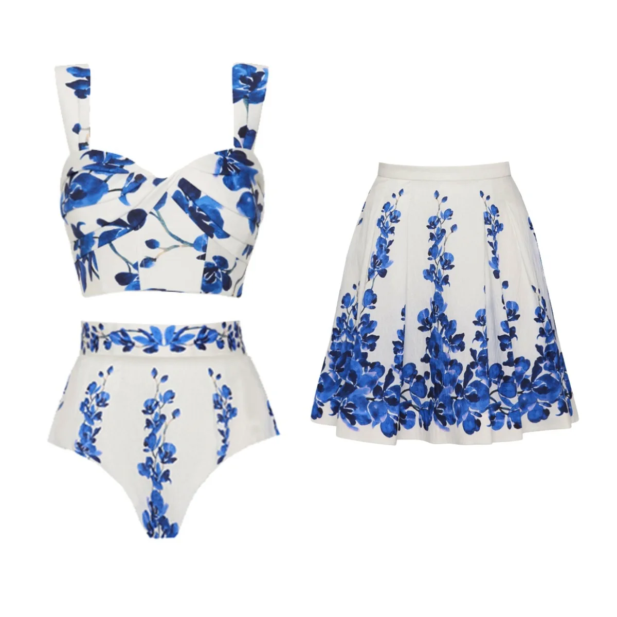 One Piece Swimsuit and Skirt Swimwear Women Floral Bodysuit Monokini Long Sleeve Swim Suit Bathing Suit Beachwear
One Piece Swimsuit and Skirt Swimwear Women Floral Bodysuit Monokini Long Sleeve Swim Suit Bathing Suit Beachwear