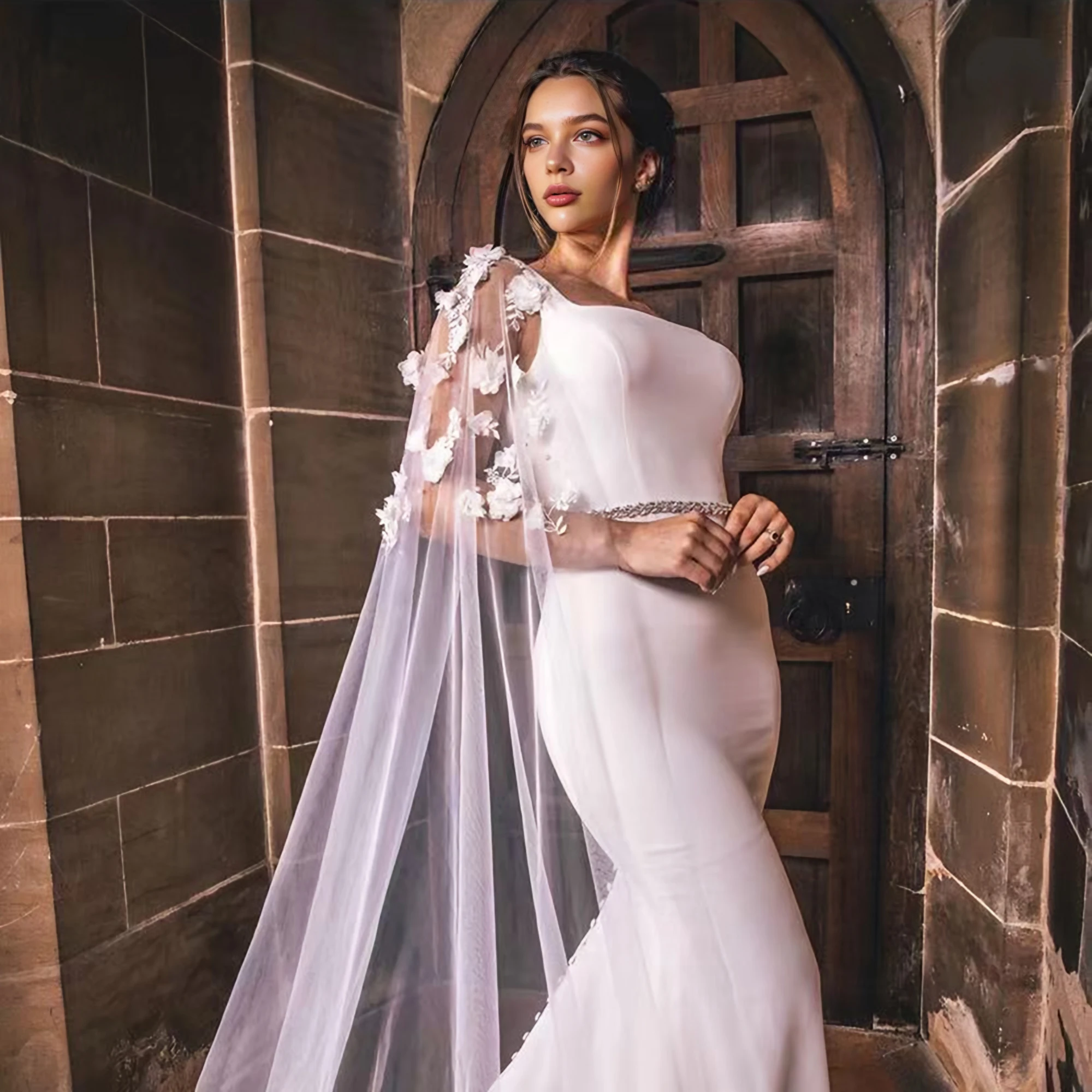 one pair 3d flower leaf pattern shoulder decor photo long cathedral train bride wedding party shawl VPG39
one pair 3d flower leaf pattern shoulder decor photo long cathedral train bride wedding party shawl VPG39