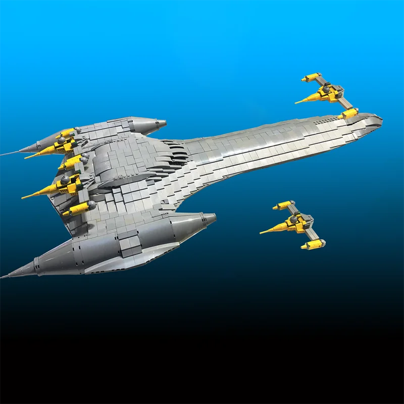 2494 шт., знаменитая звезда, боевой фильм MOC UCS Naboo, модель королевского космического корабля, творческие идеи «сделай сам», детская игрушка в сборе, головоломка, подарок на день рождения
2494 шт., знаменитая звезда, боевой фильм MOC UCS Naboo, модель королевского космического корабля, творческие идеи «сделай сам», детская игрушка в сборе, головоломка, подарок на день рождения