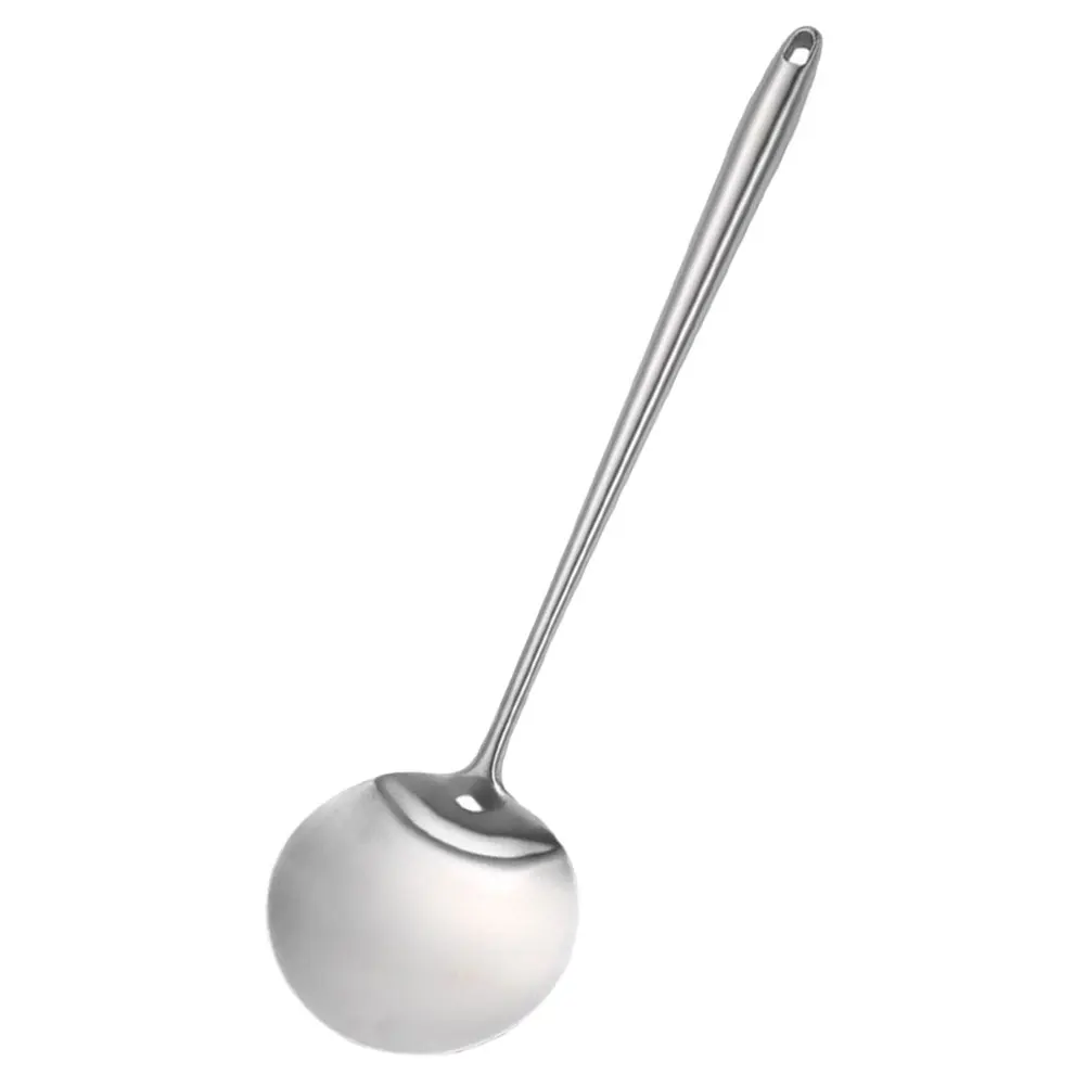 Stainless Steel Wok Spatula Round Head Long Handle Cooking Tools 304 Metal Kitchen Utensils Anti Scald Cookware 
Stainless Steel Wok Spatula Round Head Long Handle Cooking Tools 304 Metal Kitchen Utensils Anti Scald Cookware