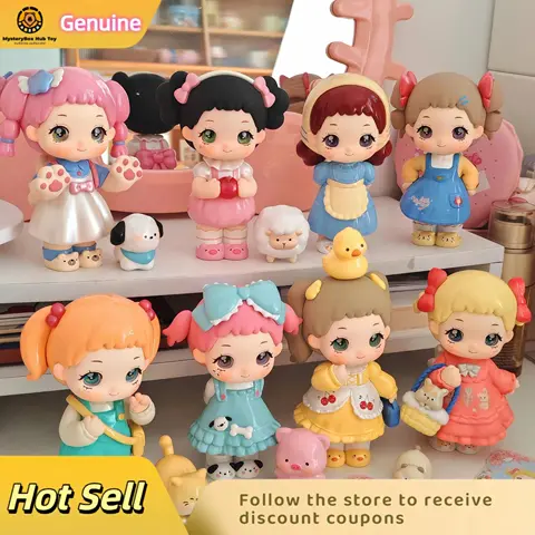 In stock Genuine Becky Funny Spring Outiry Series Blind Box Cute Becky Anime Doll Surprise Bag Action Figure Mystery Box Home