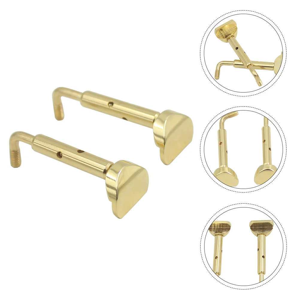 2 Pcs Violin Chin Rest Screws Brass Instrument Helpers Rust Proof Adjustable Screw Violin Bow Tail Accessory Elegant
2 Pcs Violin Chin Rest Screws Brass Instrument Helpers Rust Proof Adjustable Screw Violin Bow Tail Accessory Elegant