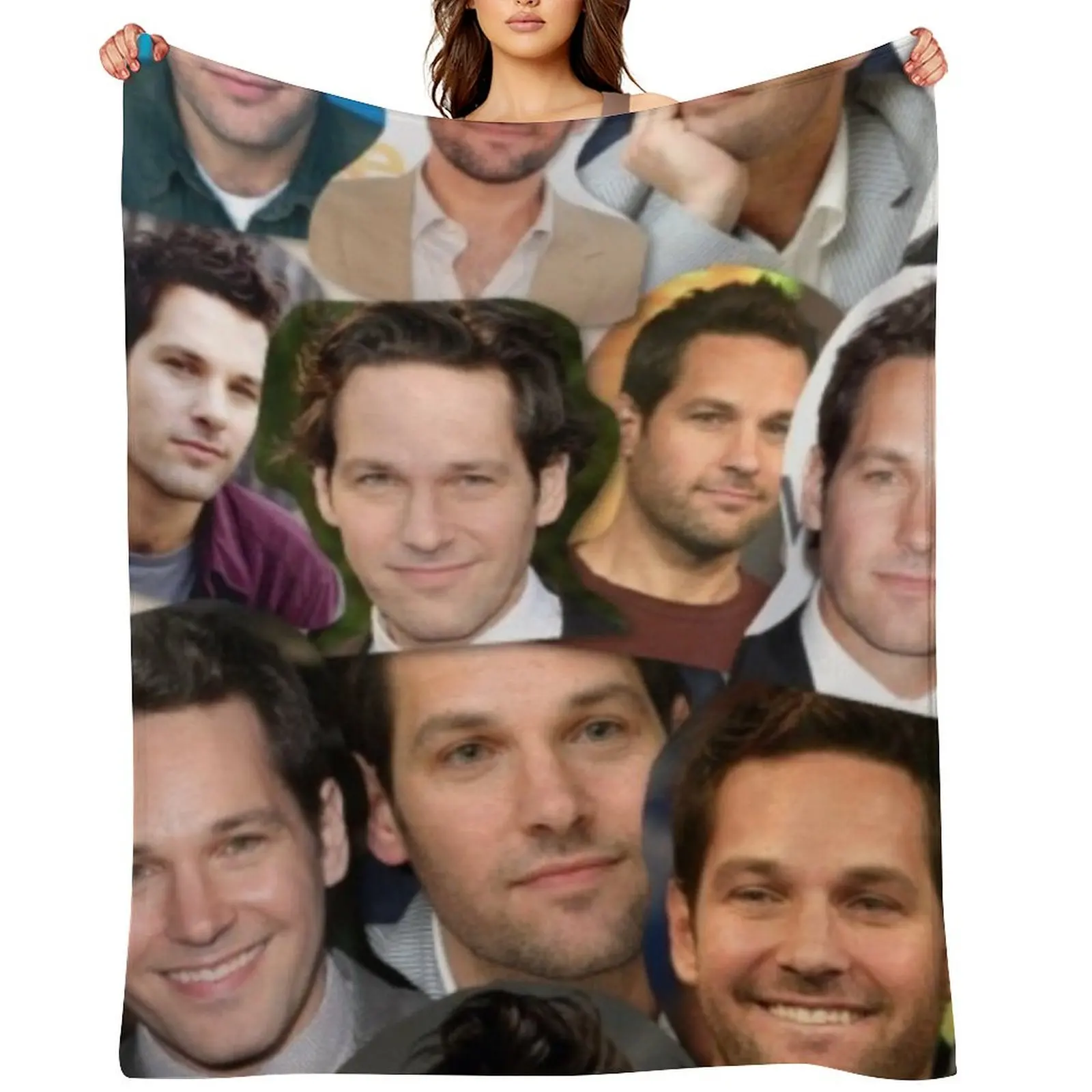 Paul Rudd Collage Throw Blanket Giant Sofa Plaid on the sofa decorative Warm Blankets
Paul Rudd Collage Throw Blanket Giant Sofa Plaid on the sofa decorative Warm Blankets