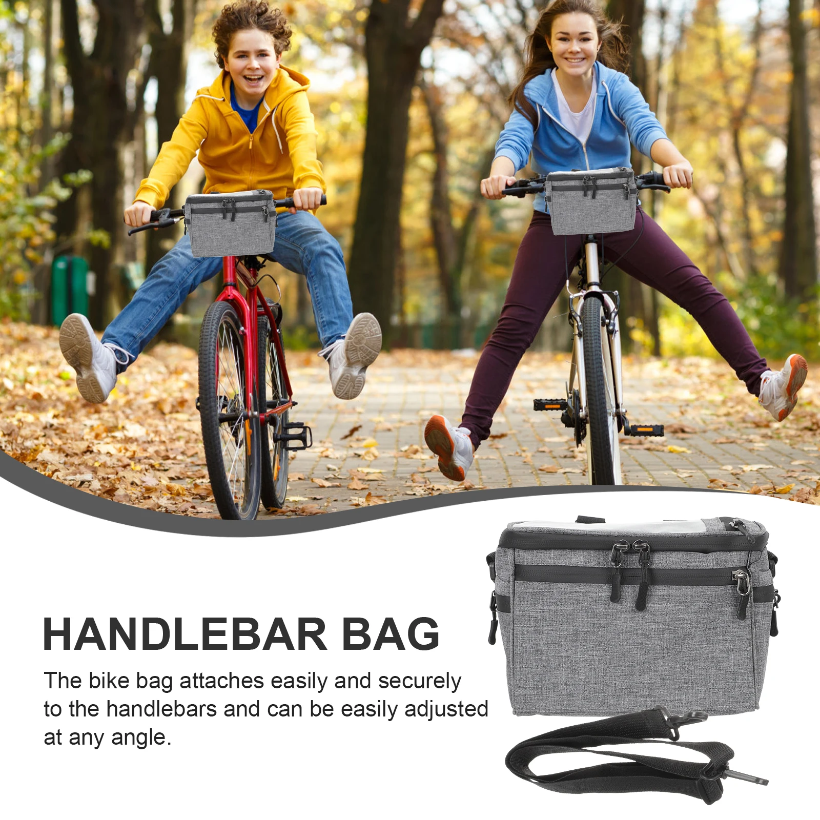 Handlebar Bag Bike Storage Basket Frame Mount Pouch Universal Fit for Mountain Road Electric Bikes Cycling Accessories
Handlebar Bag Bike Storage Basket Frame Mount Pouch Universal Fit for Mountain Road Electric Bikes Cycling Accessories