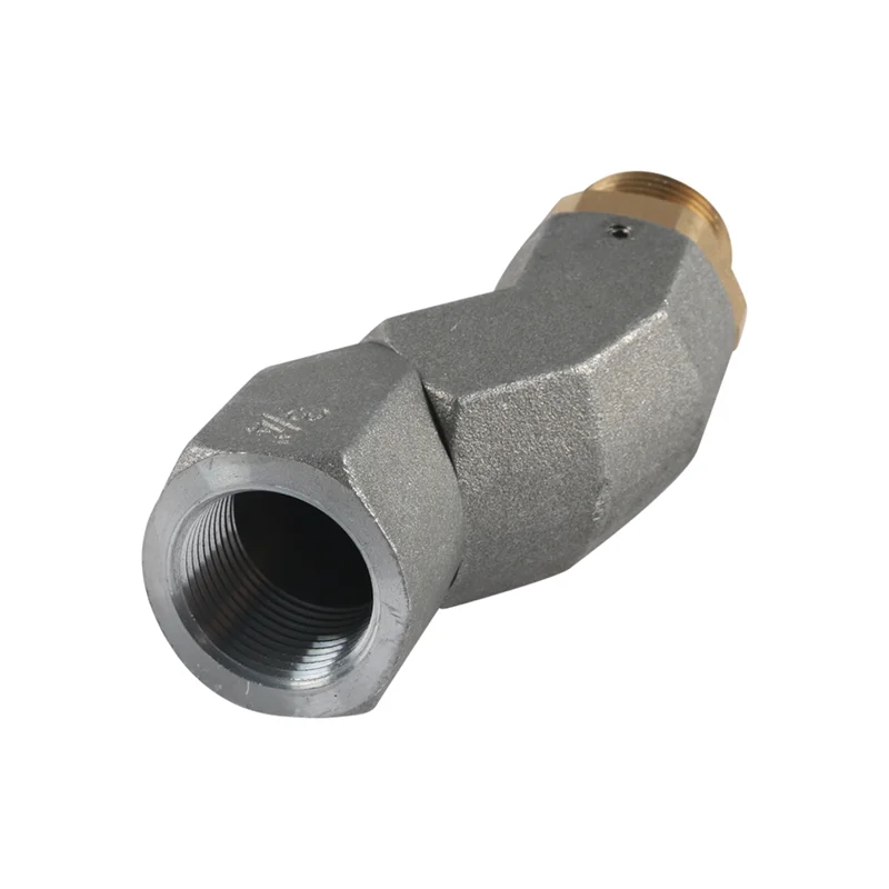 Ingenious-NPT Fuel Transfer Hose Swivel 360 Rotating Connector For Fuel Nozzle Multi Plane Swivel 2PCS
Ingenious-NPT Fuel Transfer Hose Swivel 360 Rotating Connector For Fuel Nozzle Multi Plane Swivel 2PCS