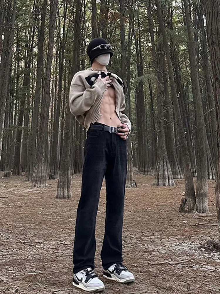 Мужские джинсы Pure Bla с микро-клеш High Street Sle, облегающие прямые длинные брюки, модная повседневная одежда для подростков
Мужские джинсы Pure Bla с микро-клеш High Street Sle, облегающие прямые длинные брюки, модная повседневная одежда для подростков