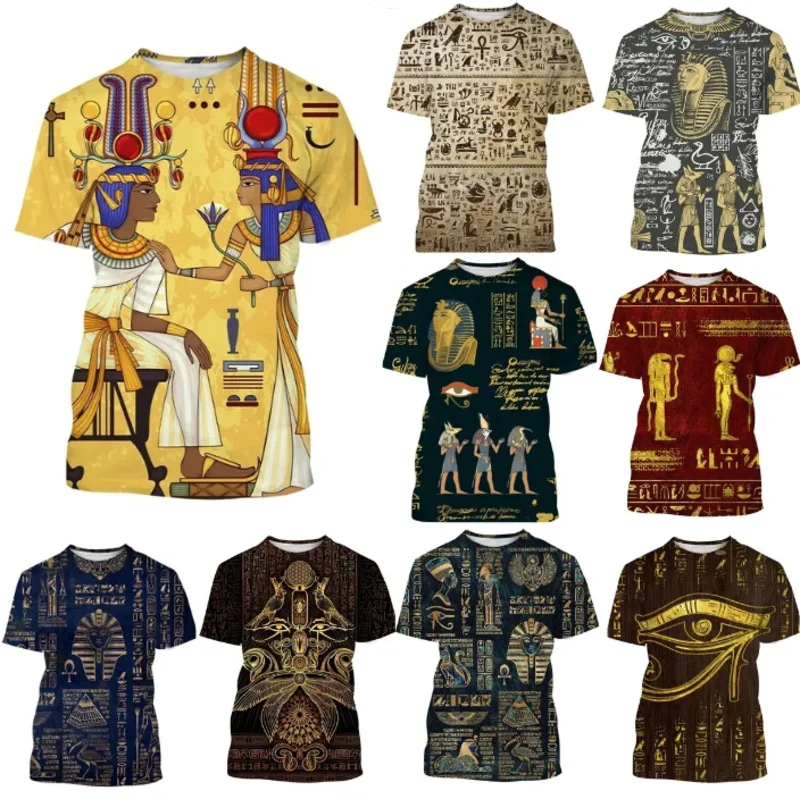 Pharaoh Anubis 3D Print T Shirt Ancient Egyptian God Eye Of Egypt T-Shirts For Men's Short Sleeve Harajuku Streetwear Unisex Top
Pharaoh Anubis 3D Print T Shirt Ancient Egyptian God Eye Of Egypt T-Shirts For Men's Short Sleeve Harajuku Streetwear Unisex Top